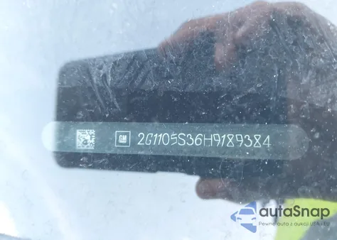 2017 Chevrolet Impala 1Lt from USA, damaged, VIN 2G1105S36H9189384